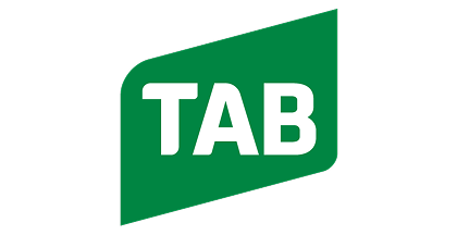 TAB client logo for THROG Video Group racing and sports content work
