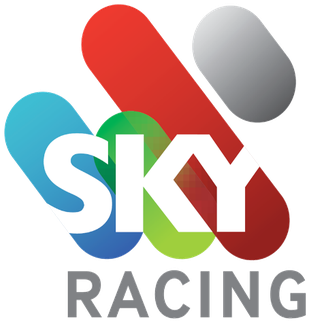 Sky Racing client logo for THROG Video Group racing content work